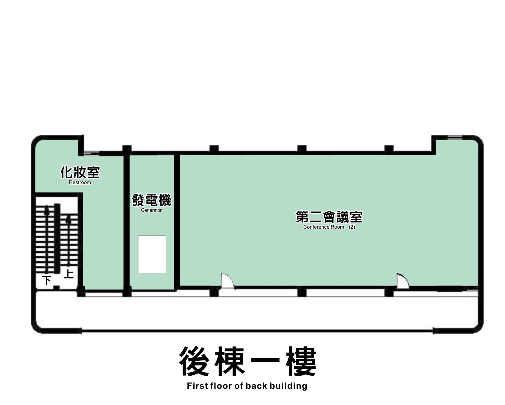 大樓配置全景平面圖