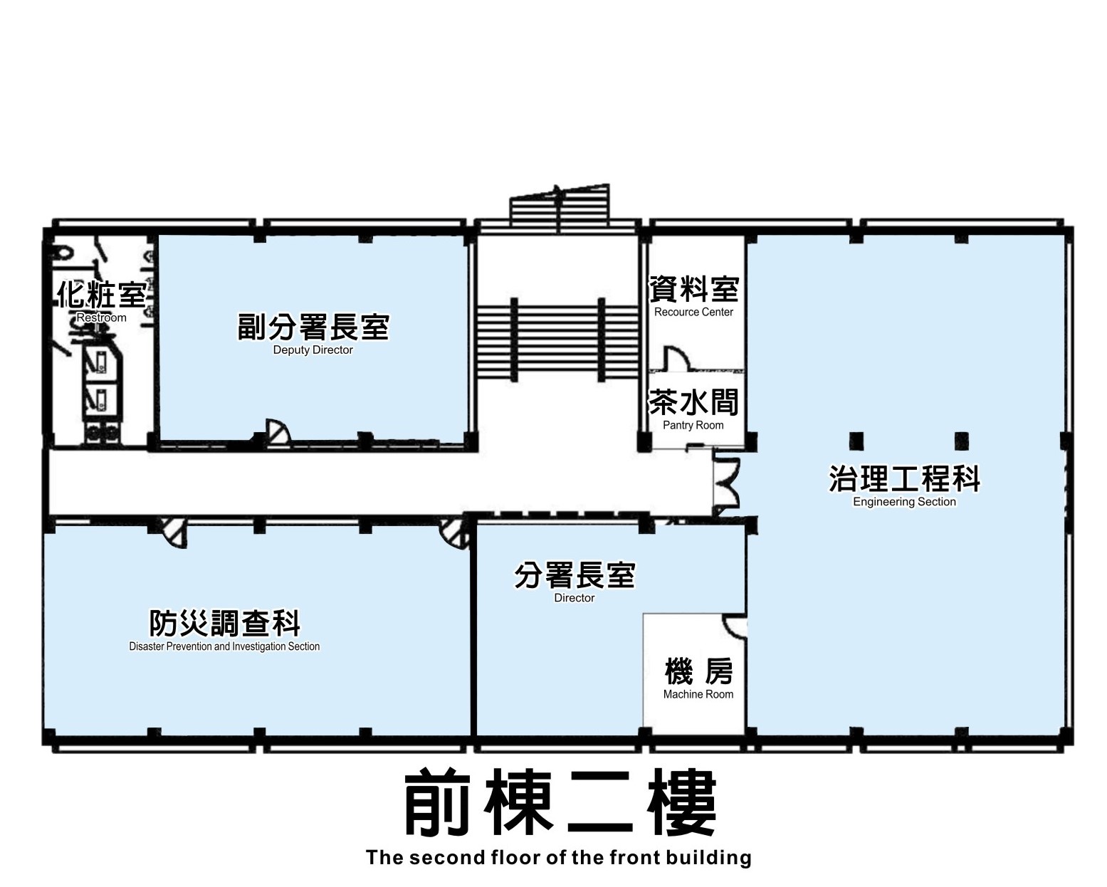 大樓配置全景平面圖